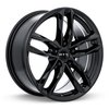 Rtx Alloy Wheel, Nuremberg 19X8.5 5x112 ET35 CB66.6 GLOSS BLACK 507403